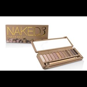 urban decay naked 3 eyeshadow pallet